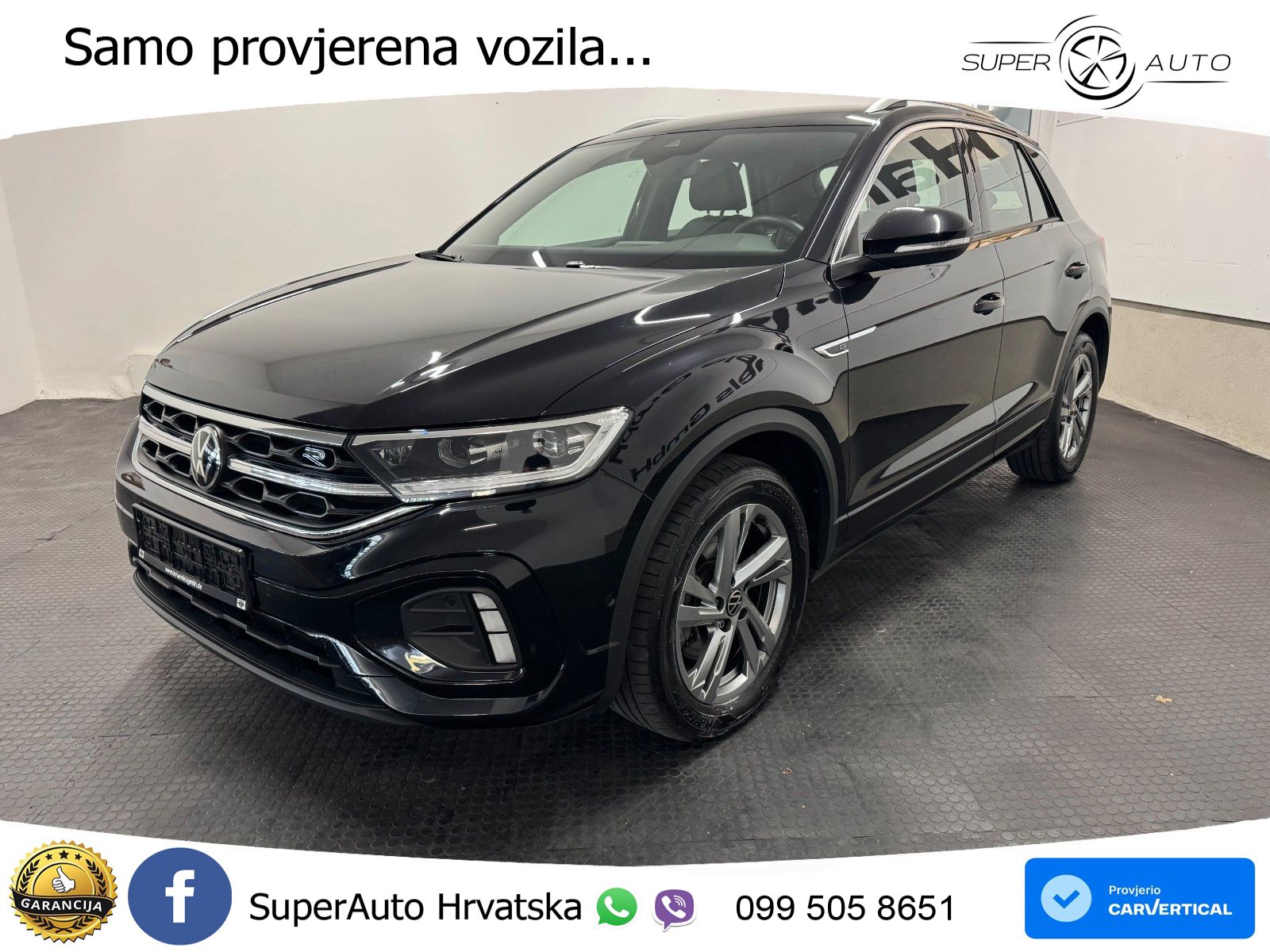 Volkswagen T-Roc 2.0 TSI (190 KS) 4M DSG R-Line LED+GR SJED+ACC