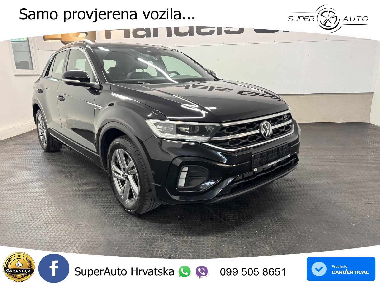 Volkswagen T-Roc 2.0 TSI (190 KS) 4M DSG R-Line LED+GR SJED+ACC