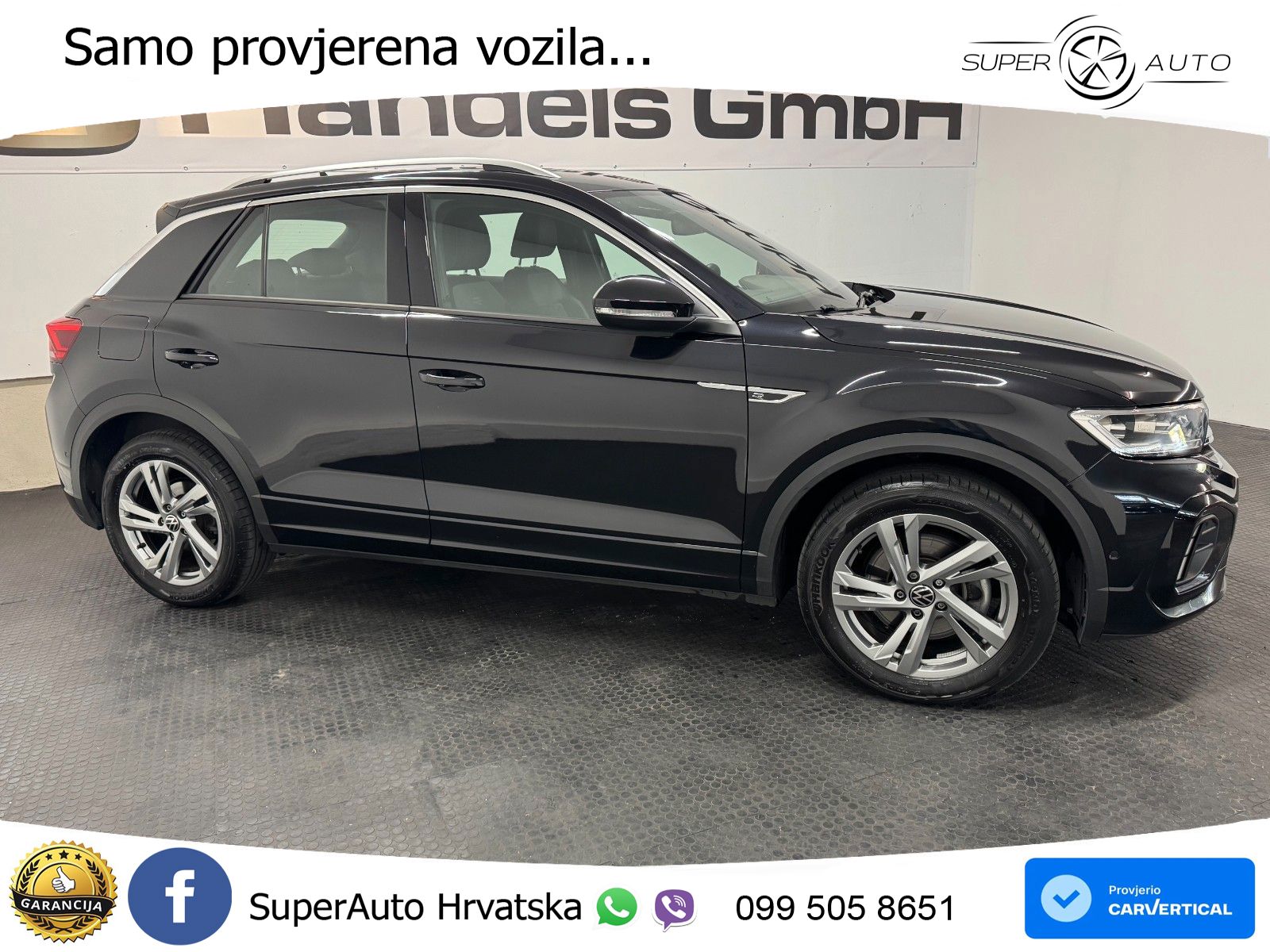 Volkswagen T-Roc 2.0 TSI (190 KS) 4M DSG R-Line LED+GR SJED+ACC