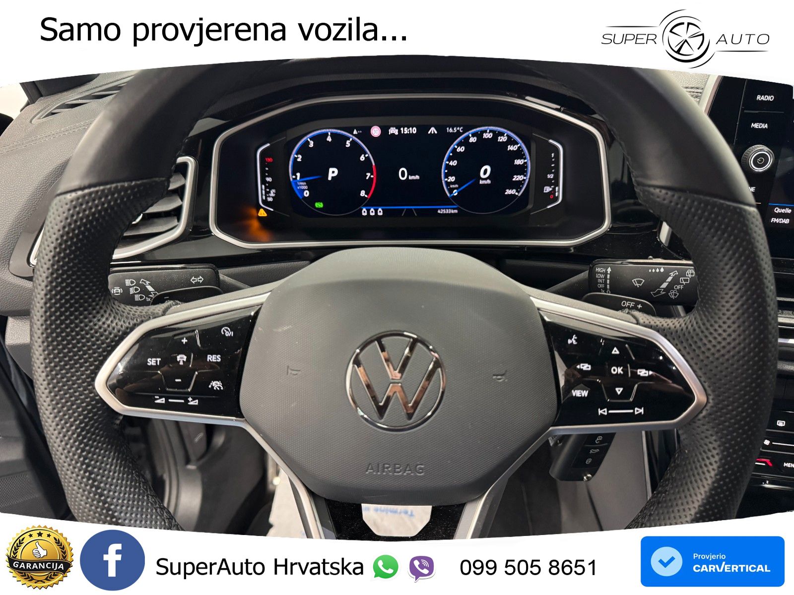 Volkswagen T-Roc 2.0 TSI (190 KS) 4M DSG R-Line LED+GR SJED+ACC