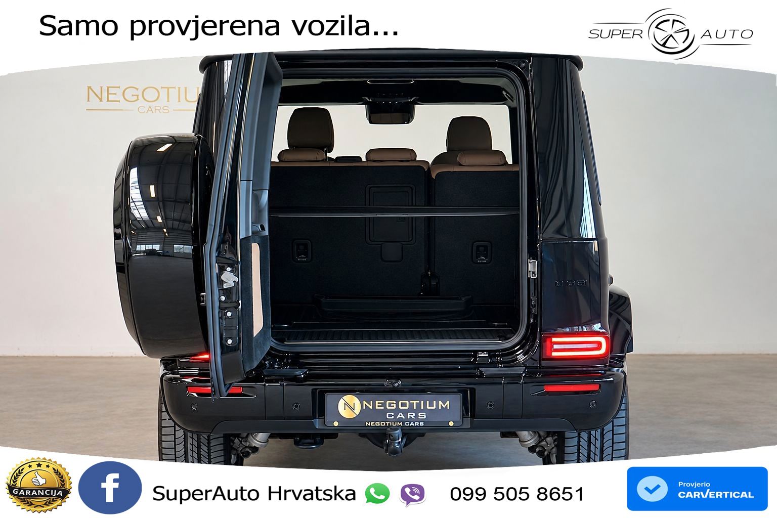 Mercedes AMG G 63 Long V8 (585 KS) 4MATIC 9G-TRONIC AMG SPEEDSHIFT TCT LED+GR SJED+ACC