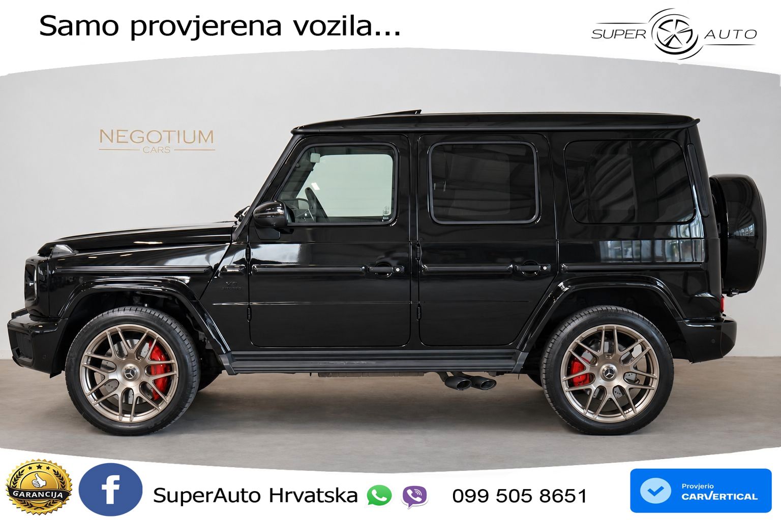 Mercedes AMG G 63 Long V8 (585 KS) 4MATIC 9G-TRONIC AMG SPEEDSHIFT TCT LED+GR SJED+ACC