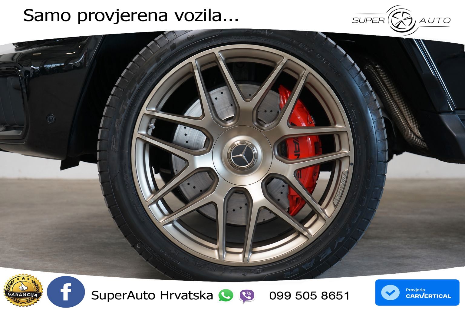 Mercedes AMG G 63 Long V8 (585 KS) 4MATIC 9G-TRONIC AMG SPEEDSHIFT TCT LED+GR SJED+ACC