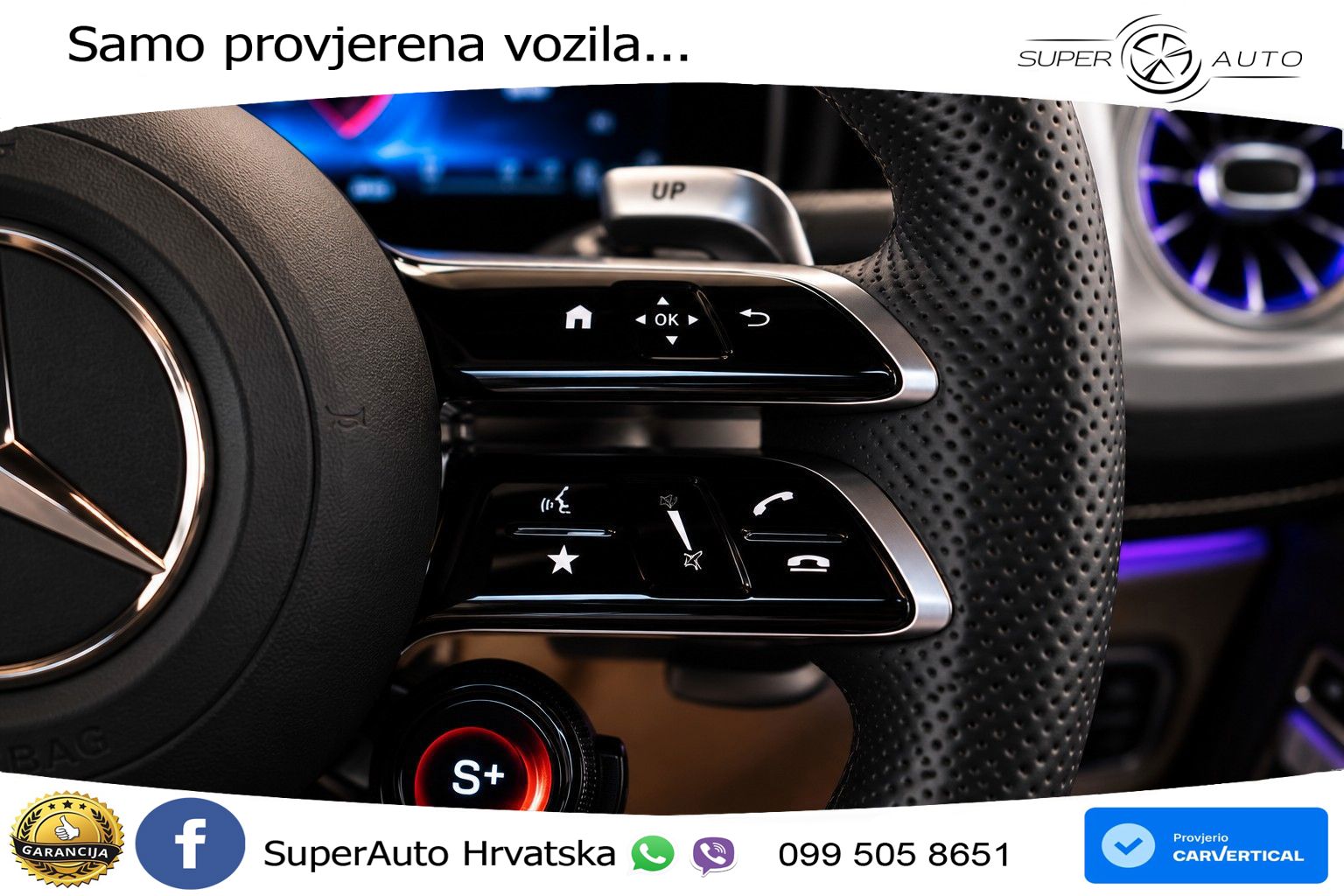 Mercedes AMG G 63 Long V8 (585 KS) 4MATIC 9G-TRONIC AMG SPEEDSHIFT TCT LED+GR SJED+ACC