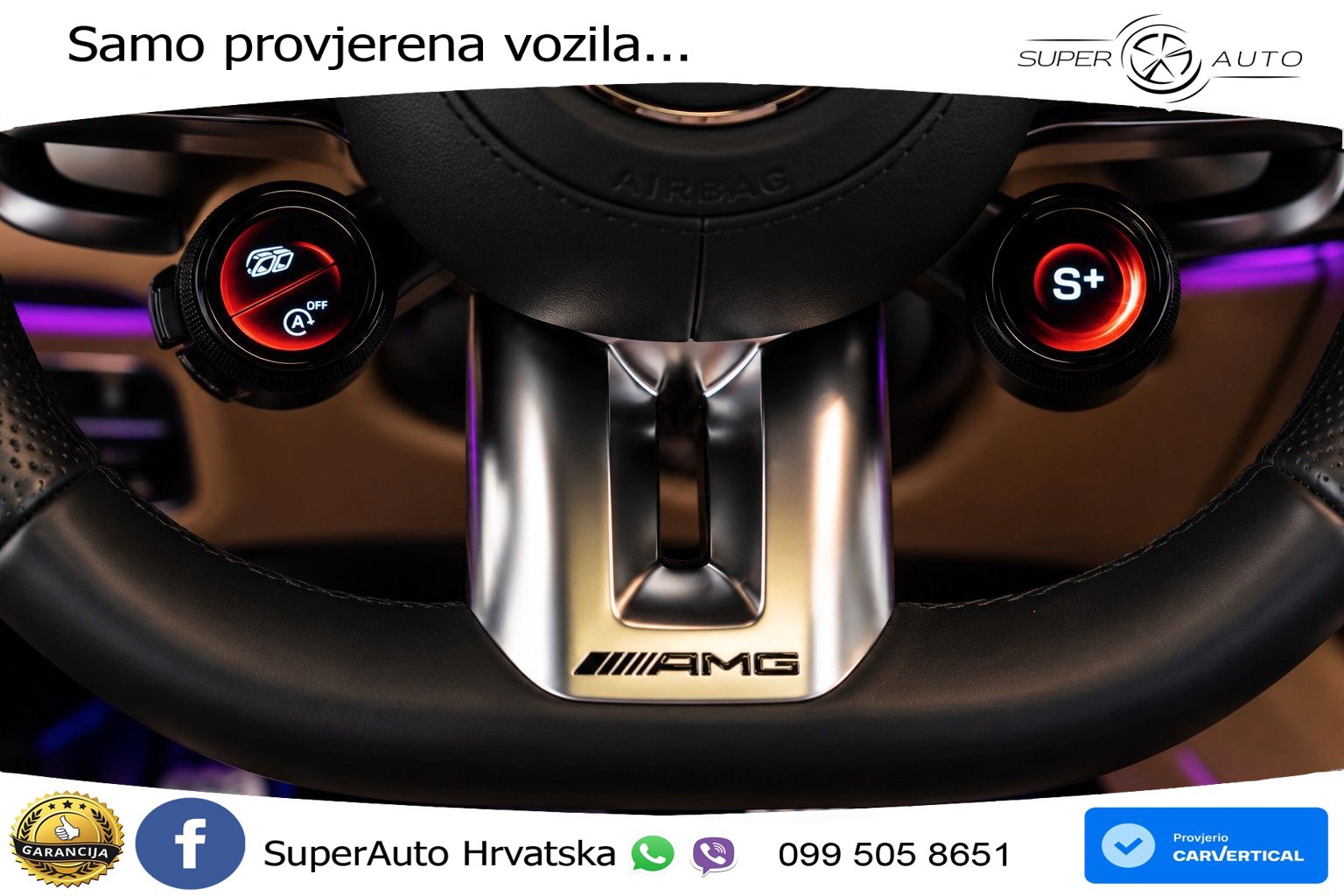 Mercedes AMG G 63 Long V8 (585 KS) 4MATIC 9G-TRONIC AMG SPEEDSHIFT TCT LED+GR SJED+ACC