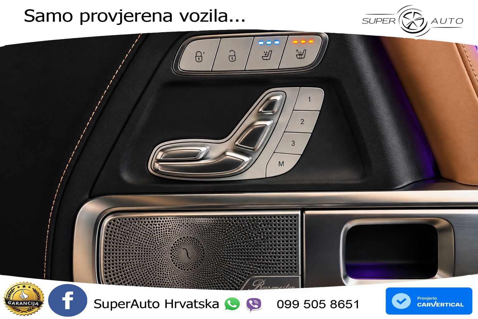 Mercedes AMG G 63 Long V8 (585 KS) 4MATIC 9G-TRONIC AMG SPEEDSHIFT TCT LED+GR SJED+ACC