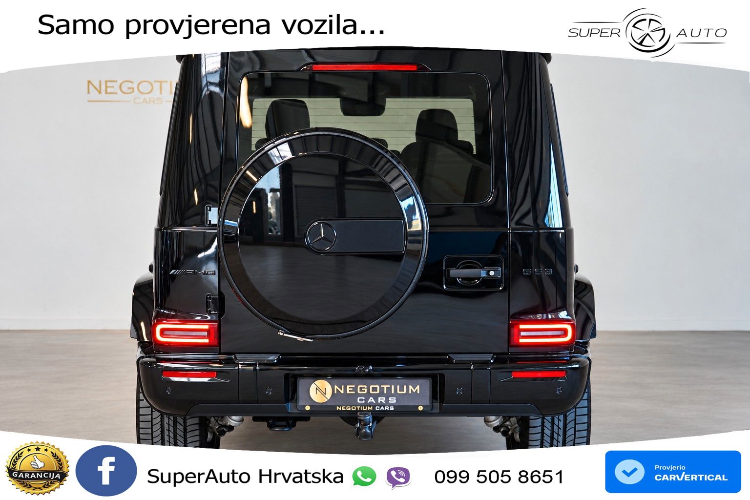 Mercedes AMG G 63 Long V8 (585 KS) 4MATIC 9G-TRONIC AMG SPEEDSHIFT TCT LED+GR SJED+ACC