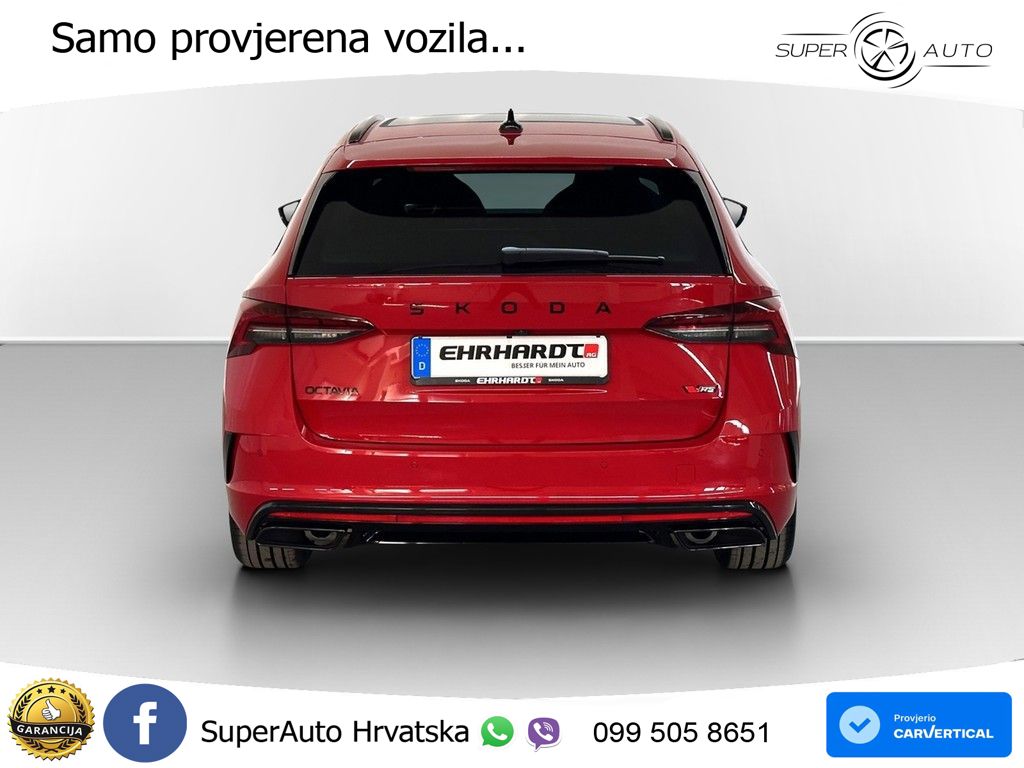 Škoda Octavia Combi RS 2.0 TSI (265 KS) DSG LED+GR SJED+ACC