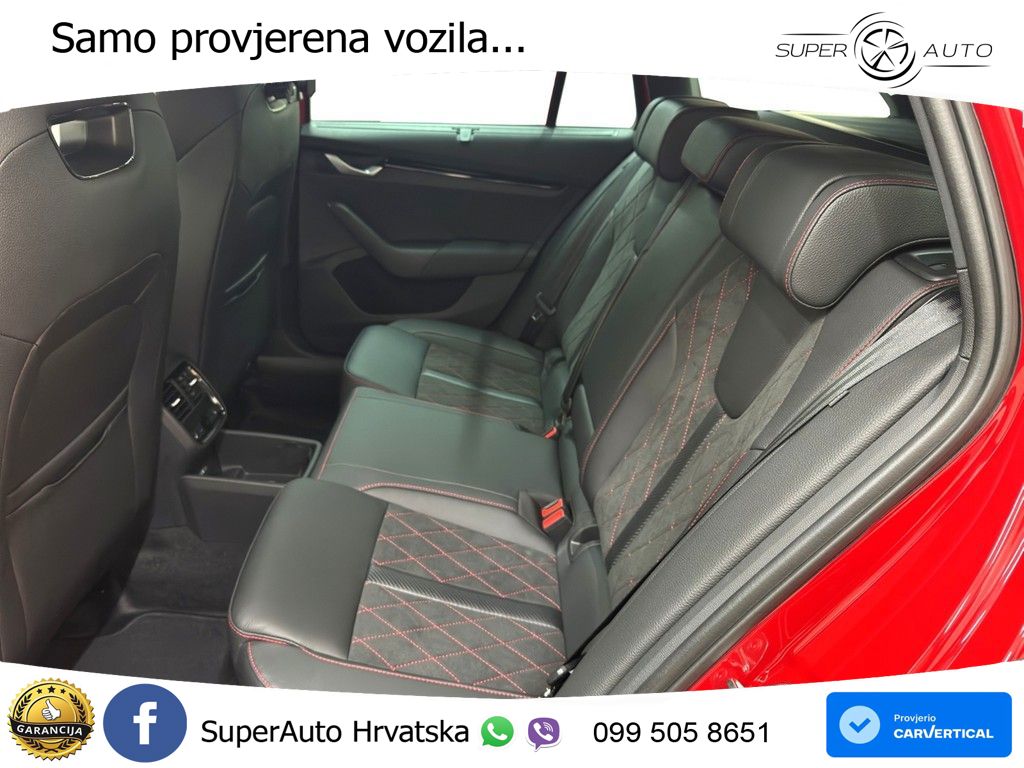 Škoda Octavia Combi RS 2.0 TSI (265 KS) DSG LED+GR SJED+ACC