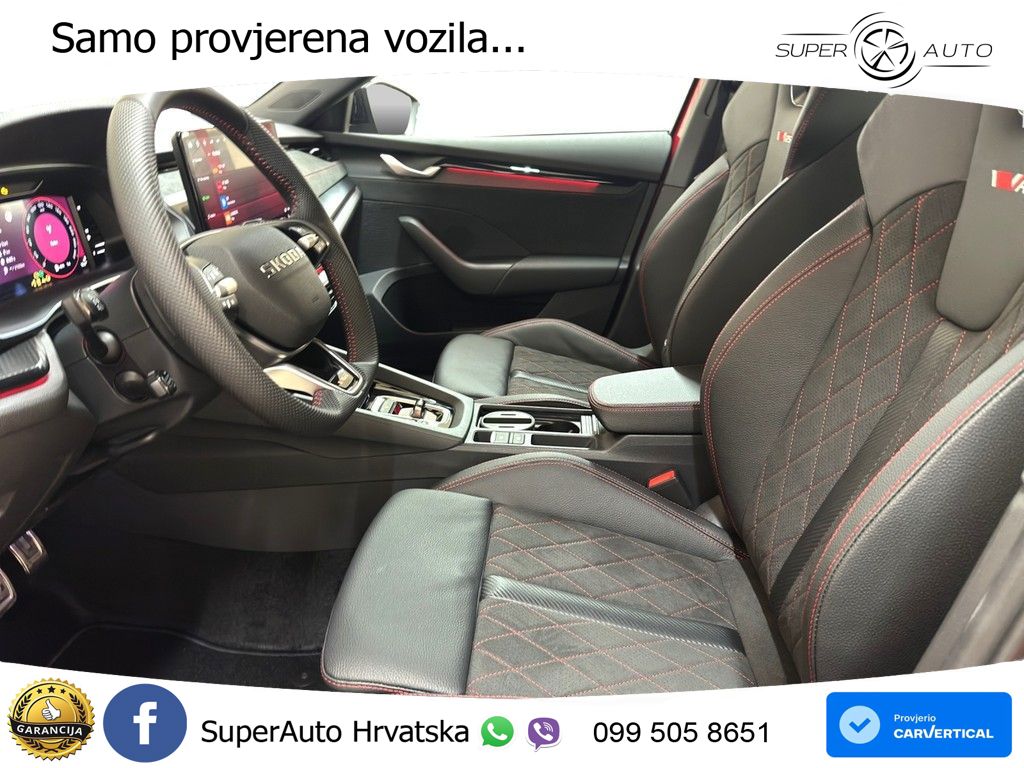 Škoda Octavia Combi RS 2.0 TSI (265 KS) DSG LED+GR SJED+ACC