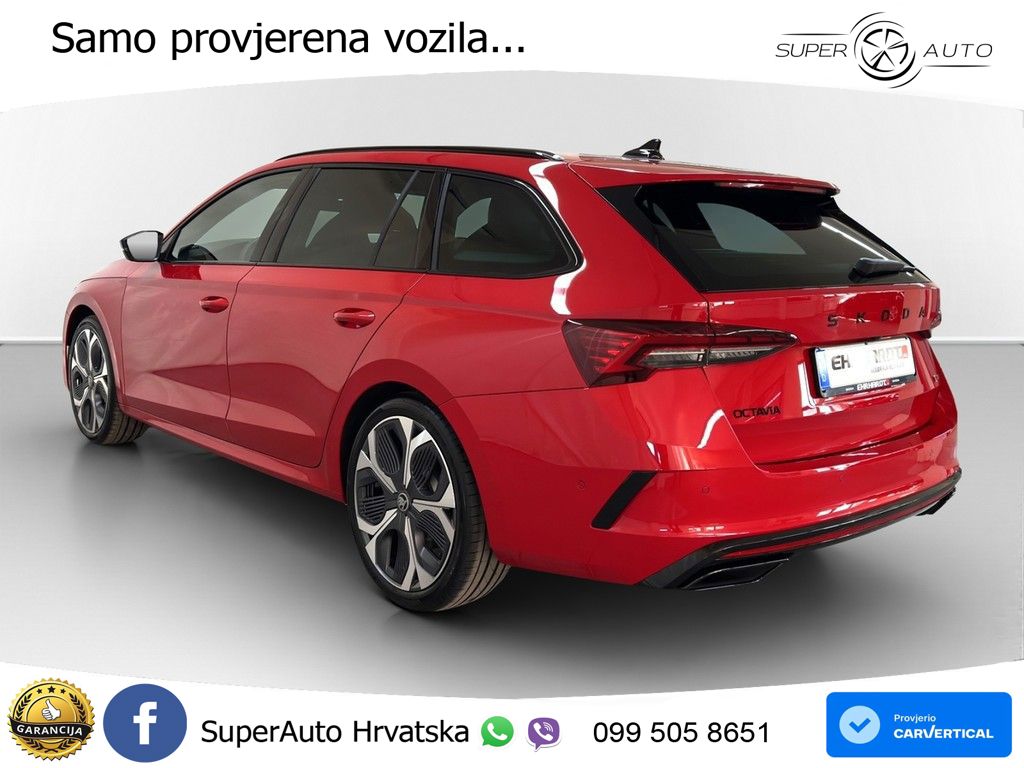 Škoda Octavia Combi RS 2.0 TSI (265 KS) DSG LED+GR SJED+ACC