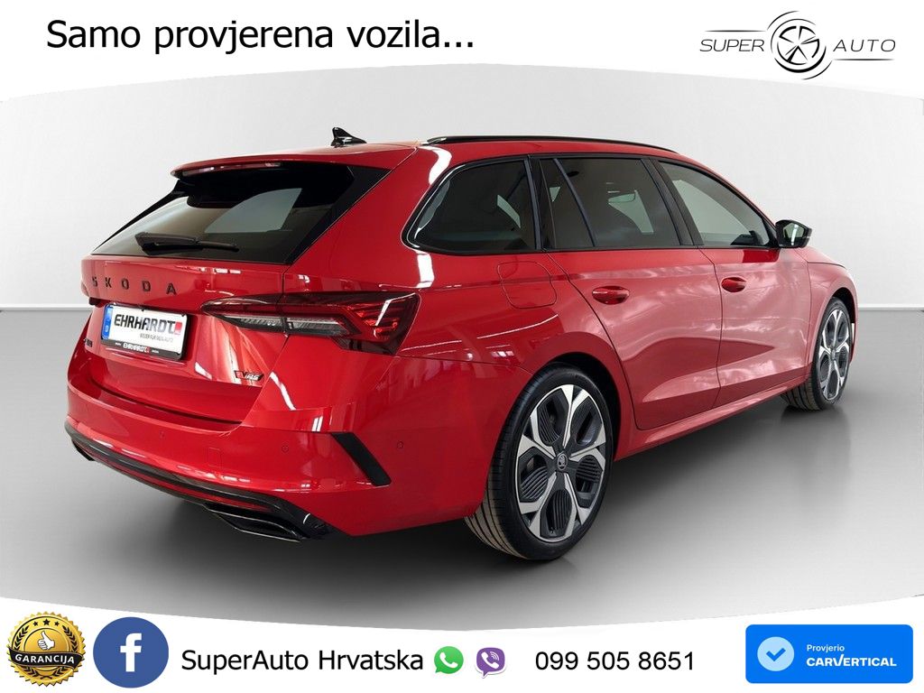 Škoda Octavia Combi RS 2.0 TSI (265 KS) DSG LED+GR SJED+ACC