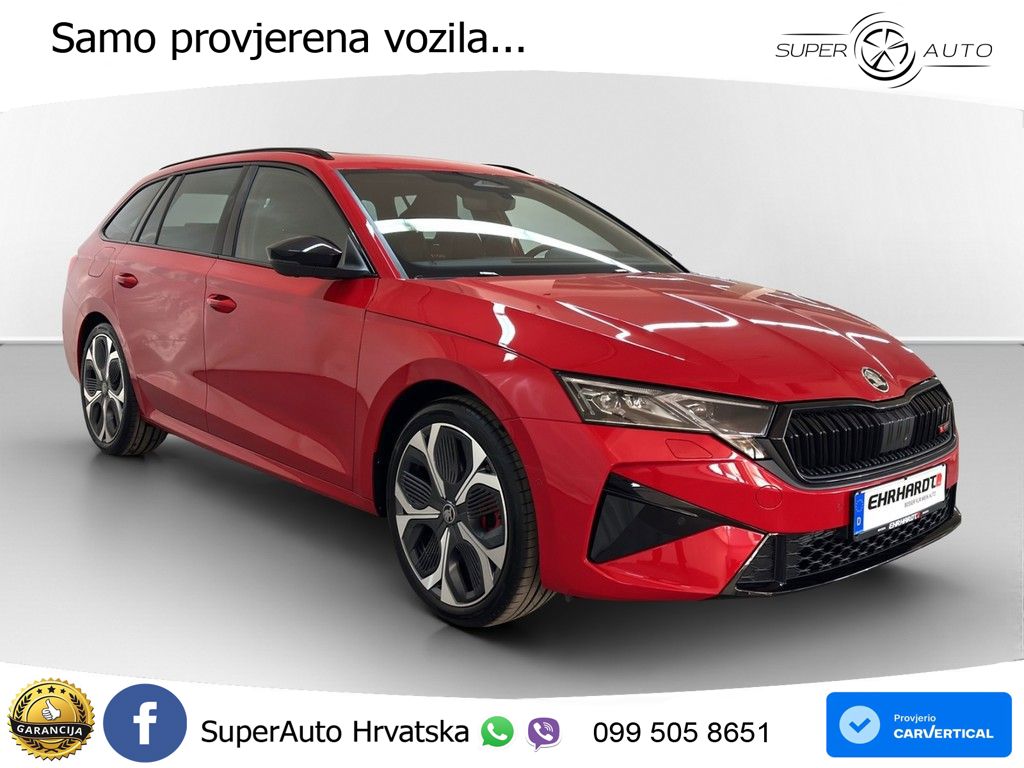 Škoda Octavia Combi RS 2.0 TSI (265 KS) DSG LED+GR SJED+ACC