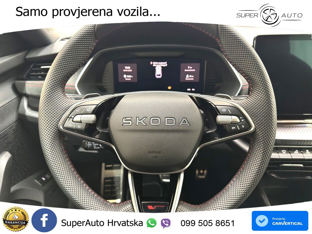 Škoda Octavia Combi RS 2.0 TSI (265 KS) DSG LED+GR SJED+ACC