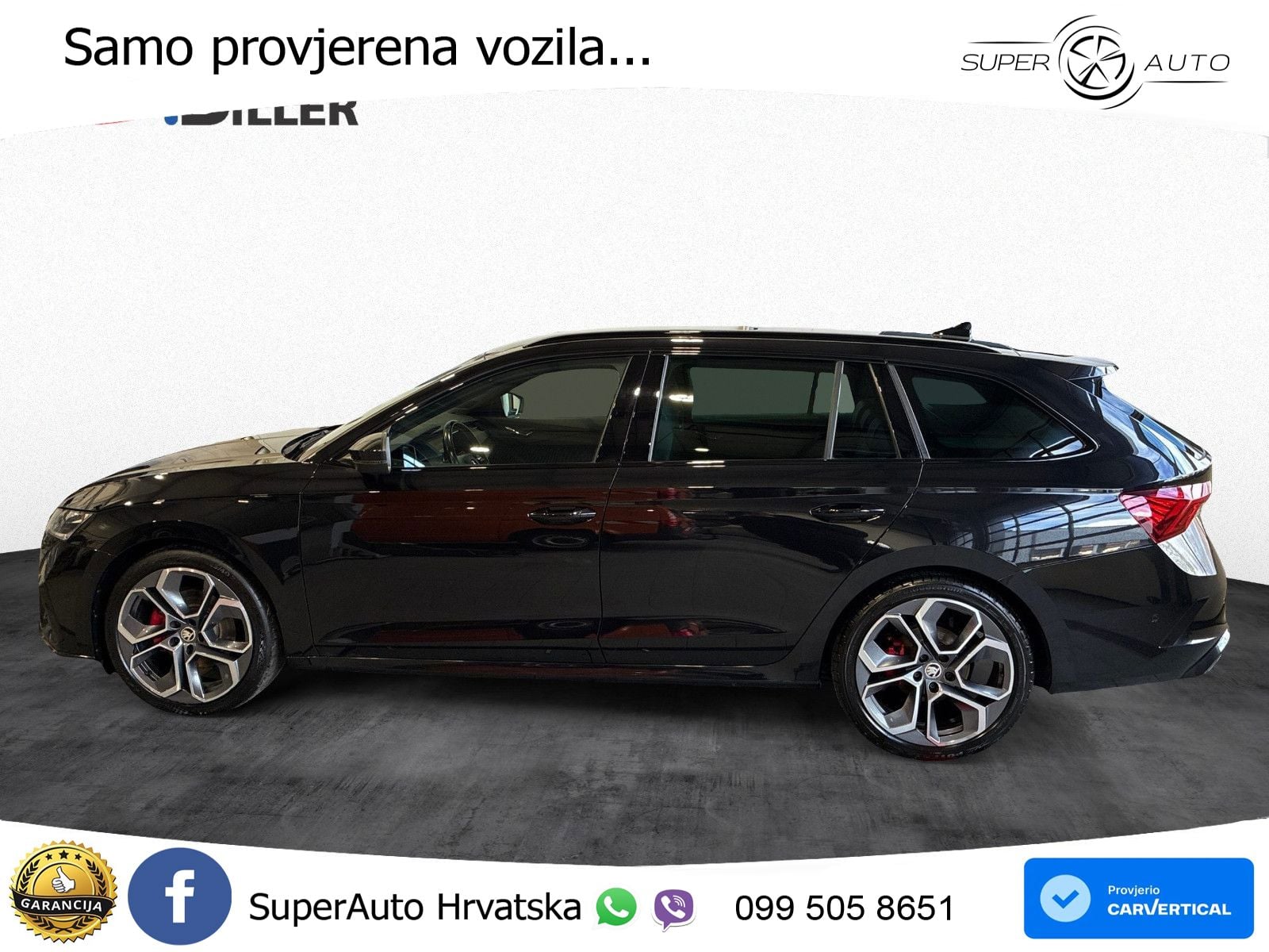 Škoda Octavia Combi RS 2.0 TDI (200 KS) 4x4 DSG LED+GR SJED+ACC