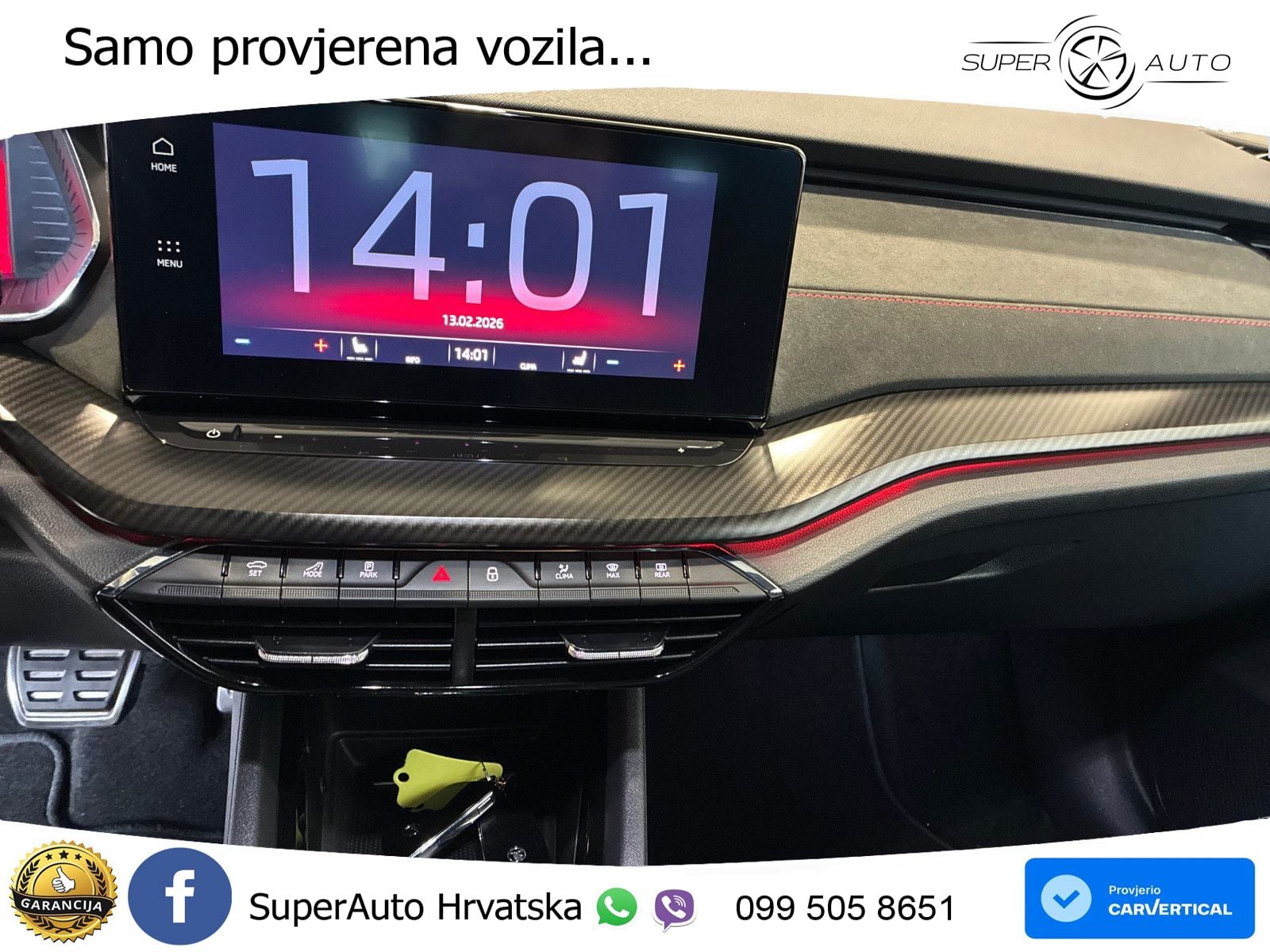 Škoda Octavia Combi RS 2.0 TDI (200 KS) 4x4 DSG LED+GR SJED+ACC