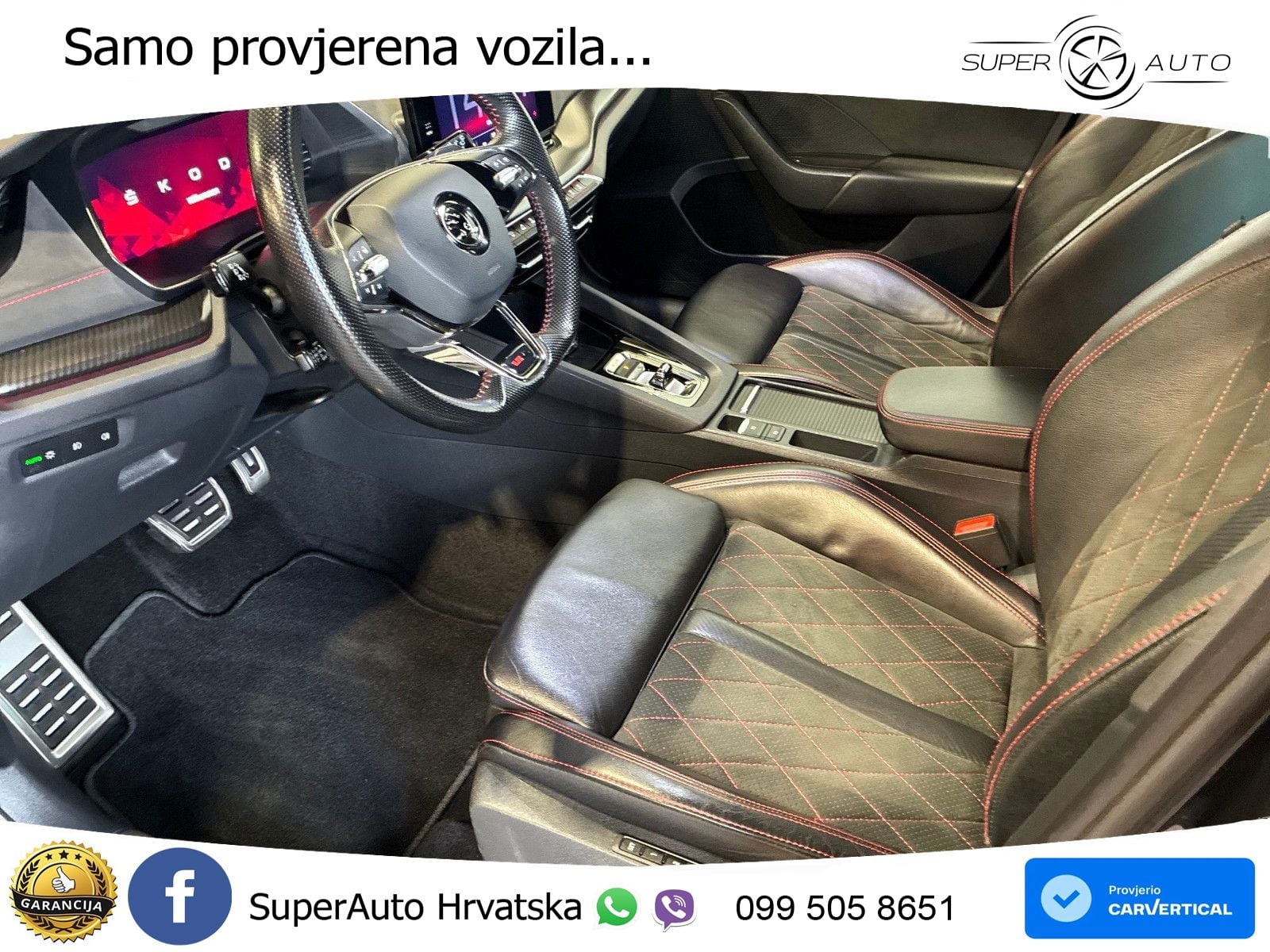 Škoda Octavia Combi RS 2.0 TDI (200 KS) 4x4 DSG LED+GR SJED+ACC