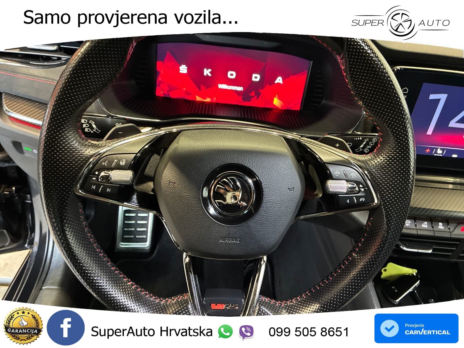 Škoda Octavia Combi RS 2.0 TDI (200 KS) 4x4 DSG LED+GR SJED+ACC