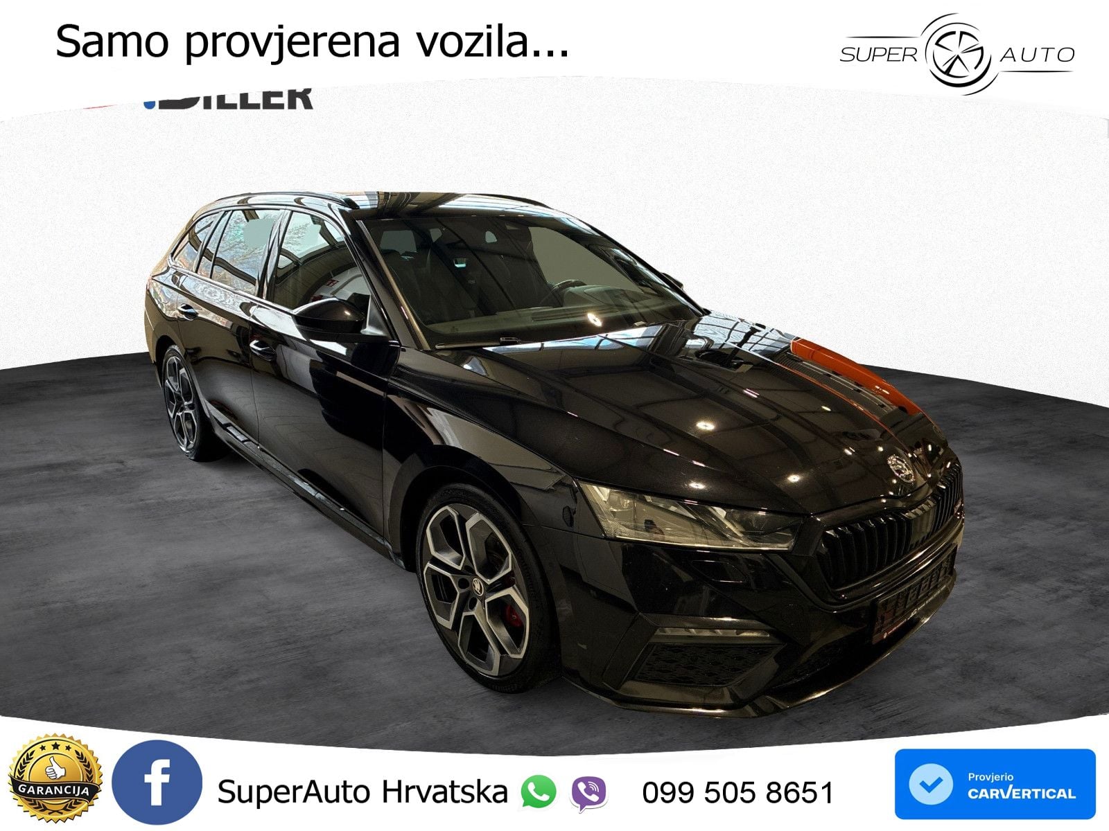 Škoda Octavia Combi RS 2.0 TDI (200 KS) 4x4 DSG LED+GR SJED+ACC