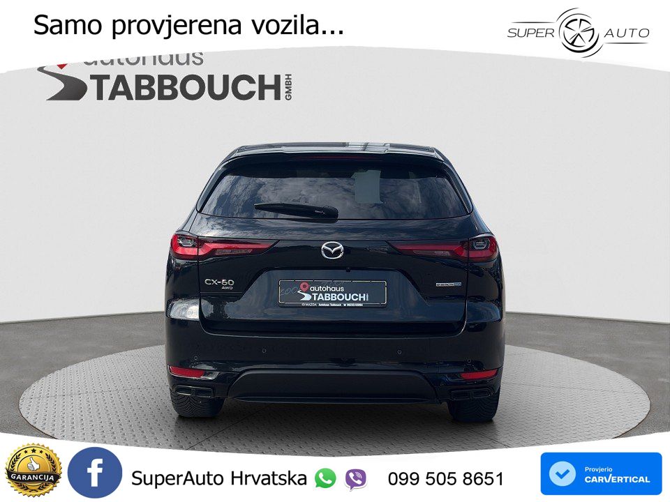 Mazda CX-60 2.5 e-Skyactiv (328 KS) AWD Automatic LED+GR SJED+ACC