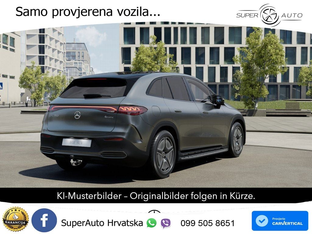 Mercedes EQE SUV 350 98 kWh (292 KS) 4MATIC AMG ACC+GR SJED+360+PANO