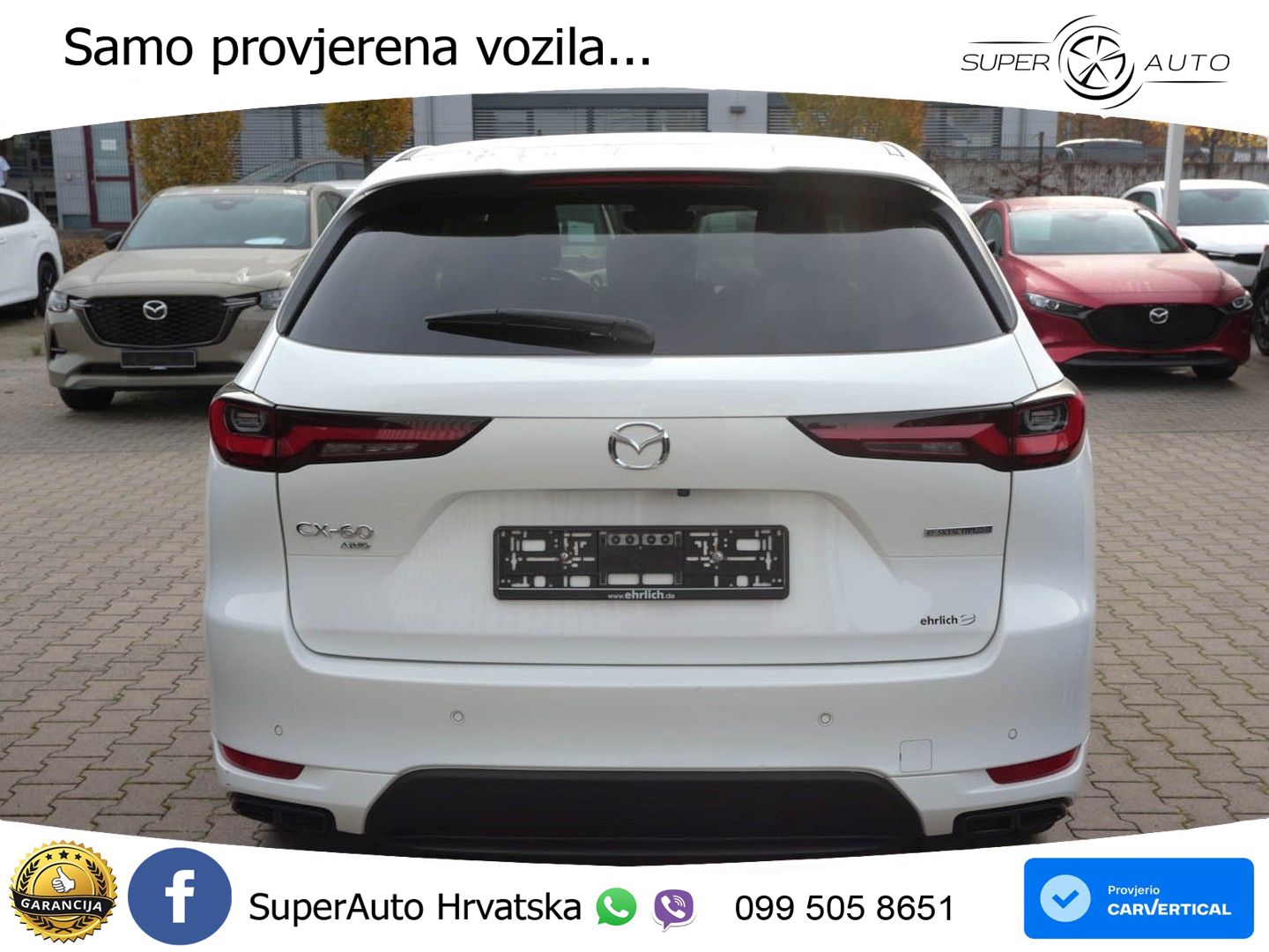 Mazda CX-60 2.5 e-Skyactiv (328 KS) AWD Automatic LED+GR SJED+ACC