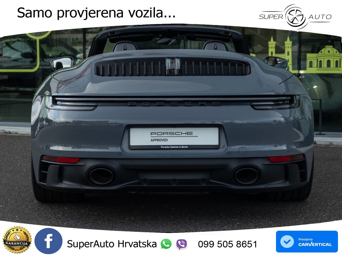 Porsche 911 Carrera GTS Cabriolet 3.0 (480 KS) PDK MATRIX+GR SJED+KAM