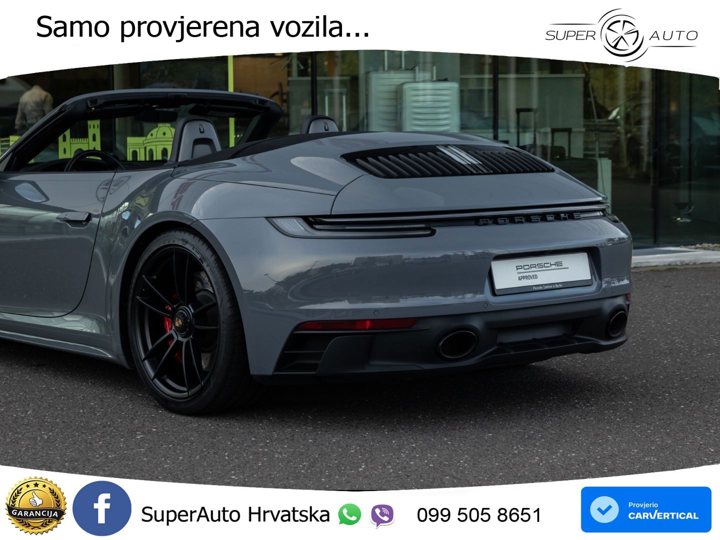 Porsche 911 Carrera GTS Cabriolet 3.0 (480 KS) PDK MATRIX+GR SJED+KAM