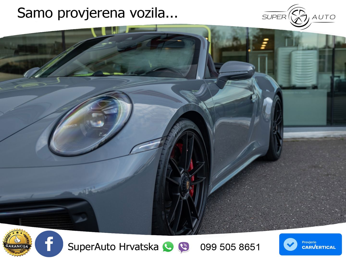 Porsche 911 Carrera GTS Cabriolet 3.0 (480 KS) PDK MATRIX+GR SJED+KAM