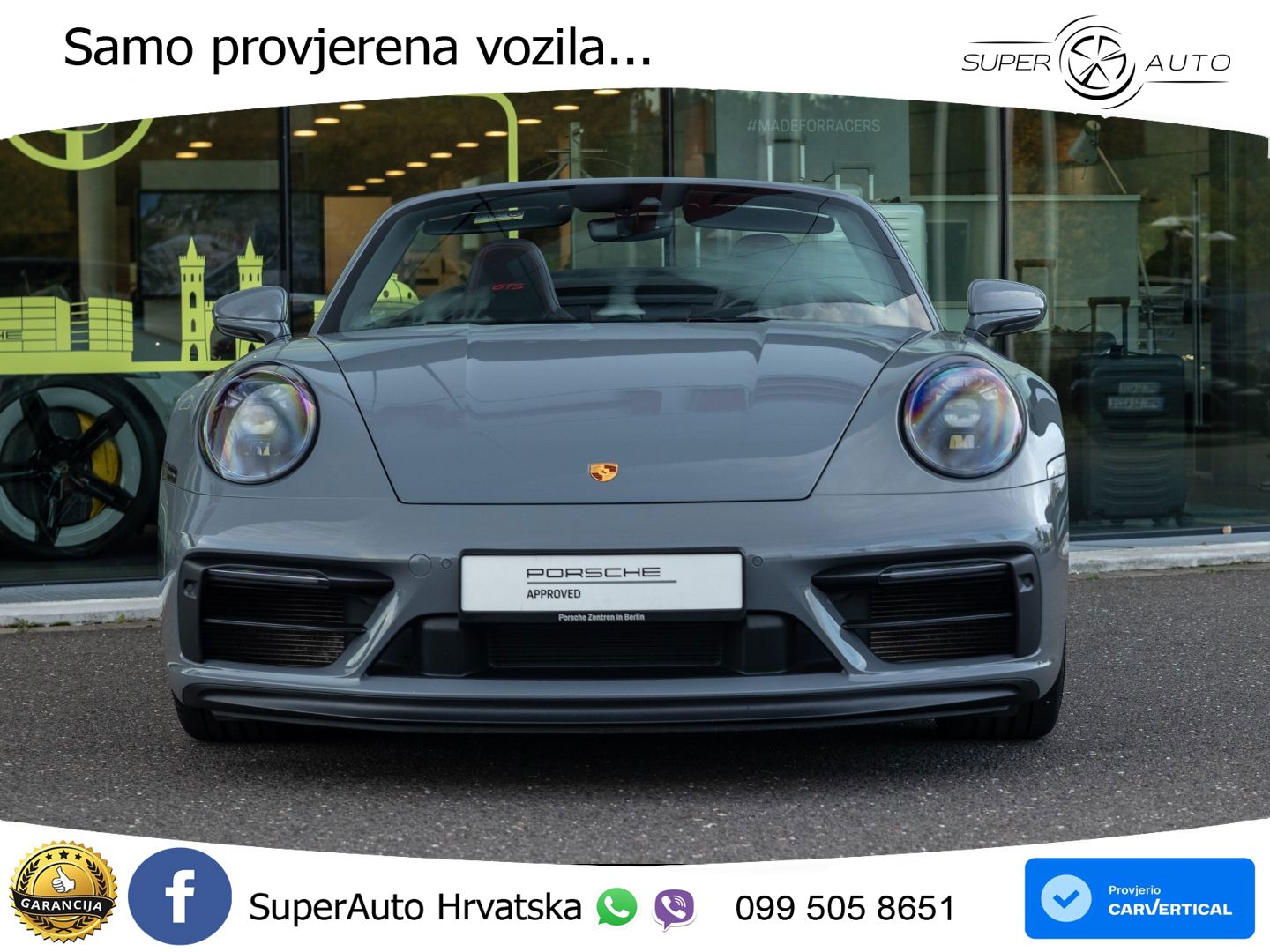 Porsche 911 Carrera GTS Cabriolet 3.0 (480 KS) PDK MATRIX+GR SJED+KAM