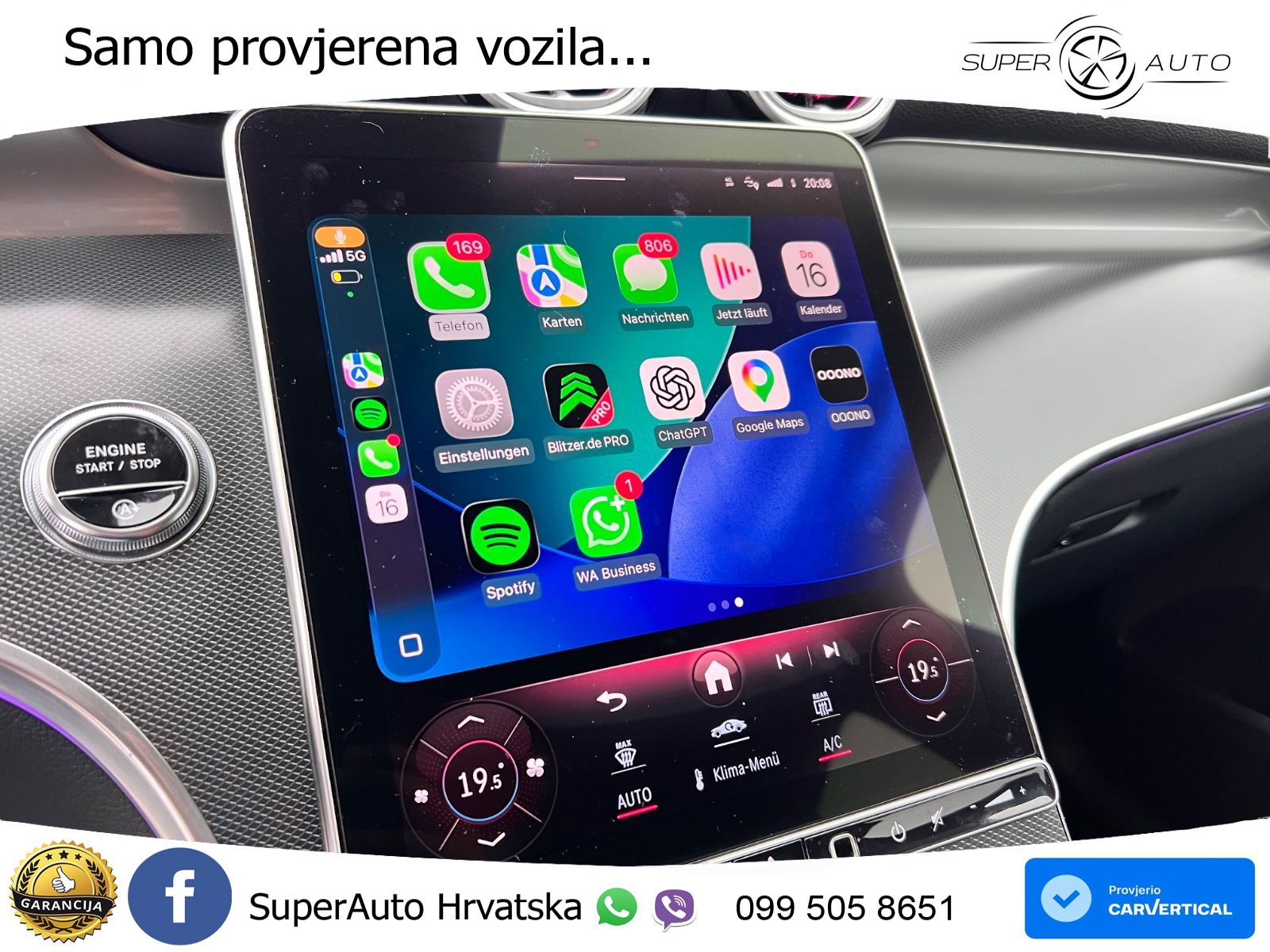 Mercedes GLC 220d (197 KS) 4MATIC 9G-TRONIC Avantgarde LED+GR SJED+ACC