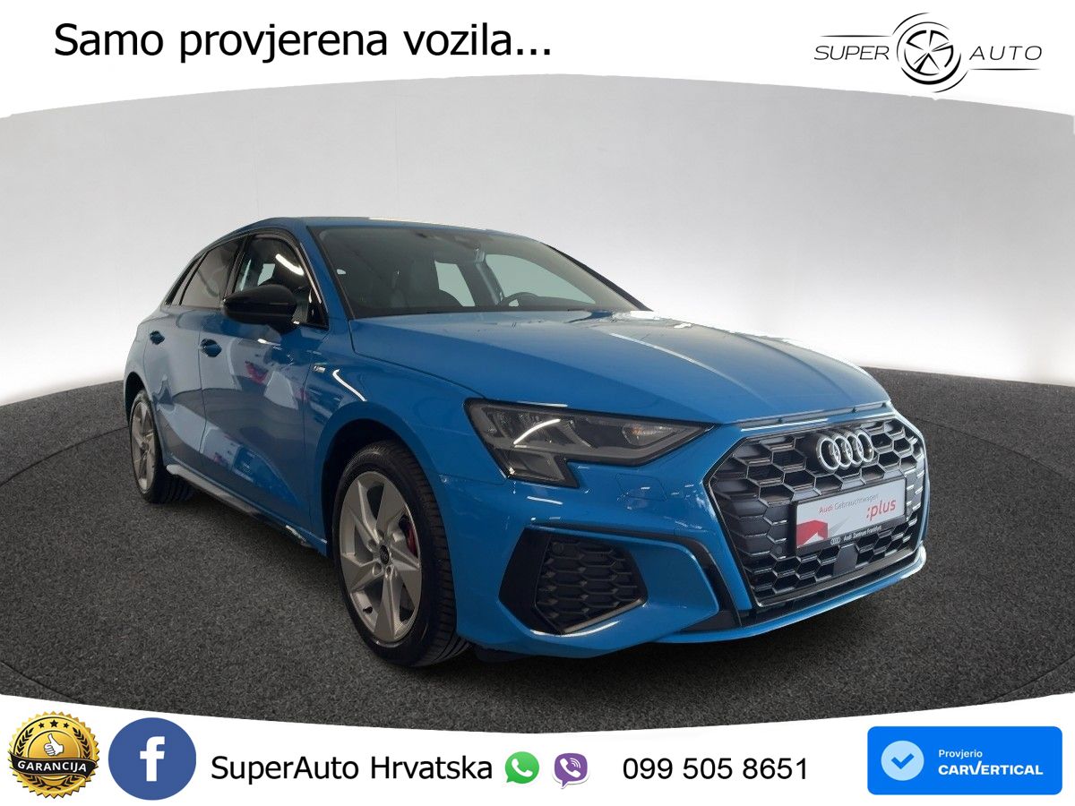 Audi A3 45 TFSIe (245 KS) S tronic S line