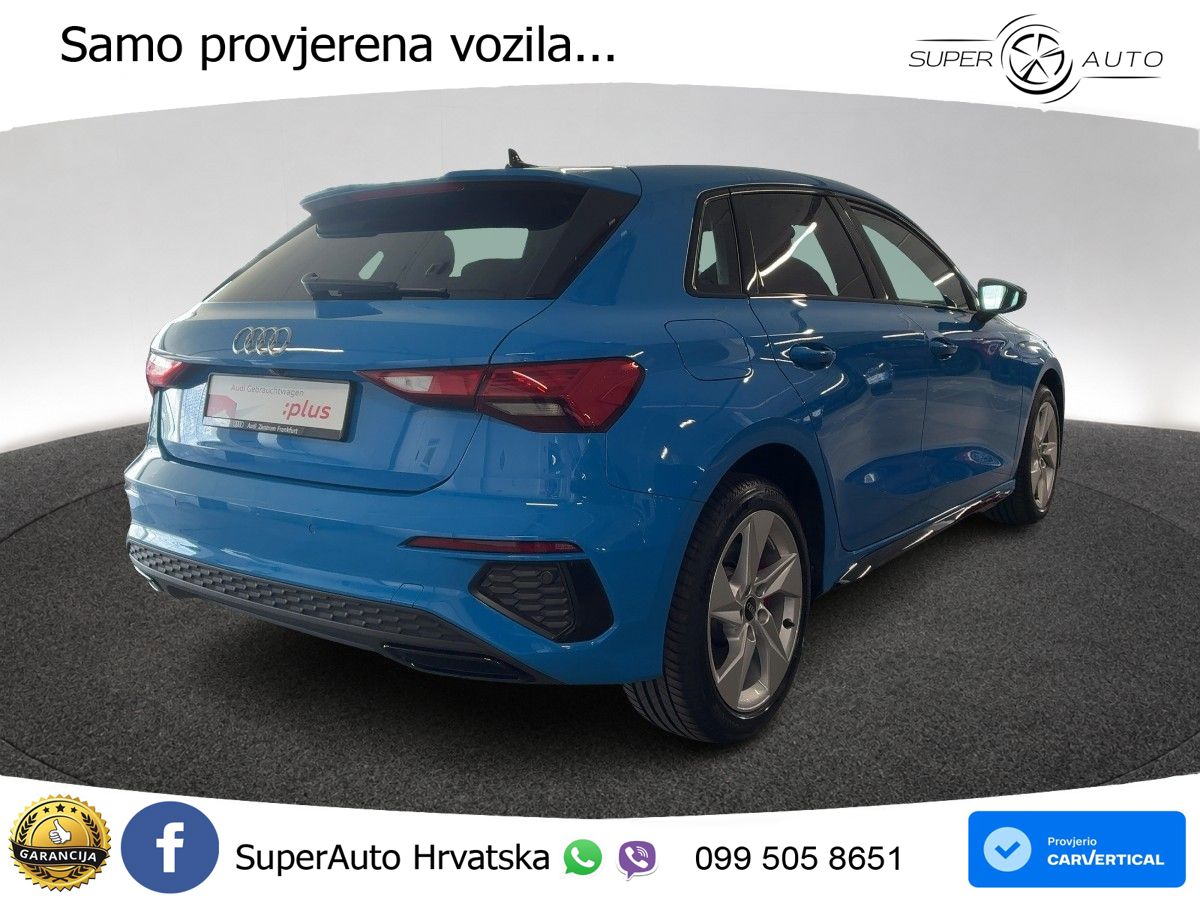 Audi A3 45 TFSIe (245 KS) S tronic S line