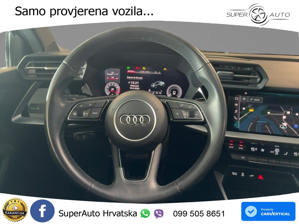 Audi A3 45 TFSIe (245 KS) S tronic S line