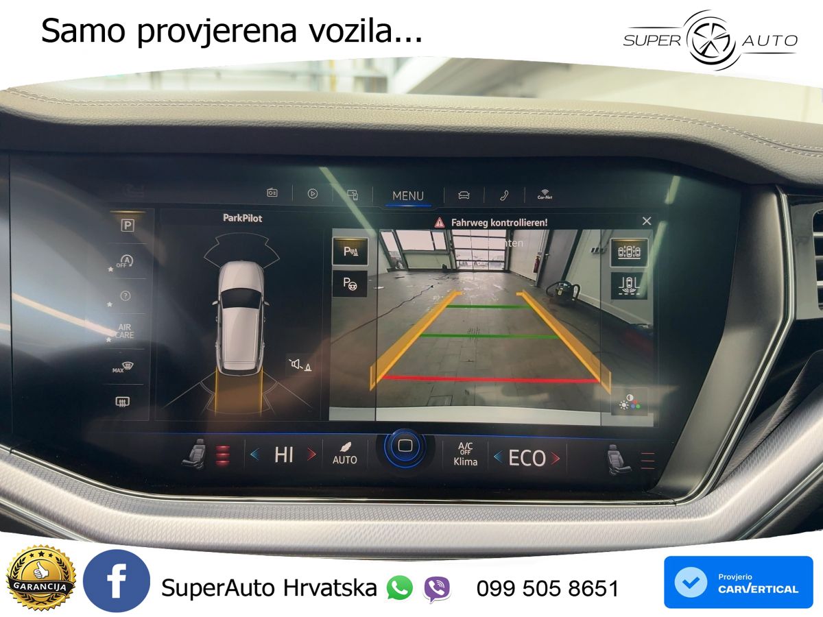 Volkswagen Touareg 3.0 V6 TDI (286 KS) 4MOTION Tiptronic R-Line ZRAČNI+ACC+GR SJED+KAM+PANO