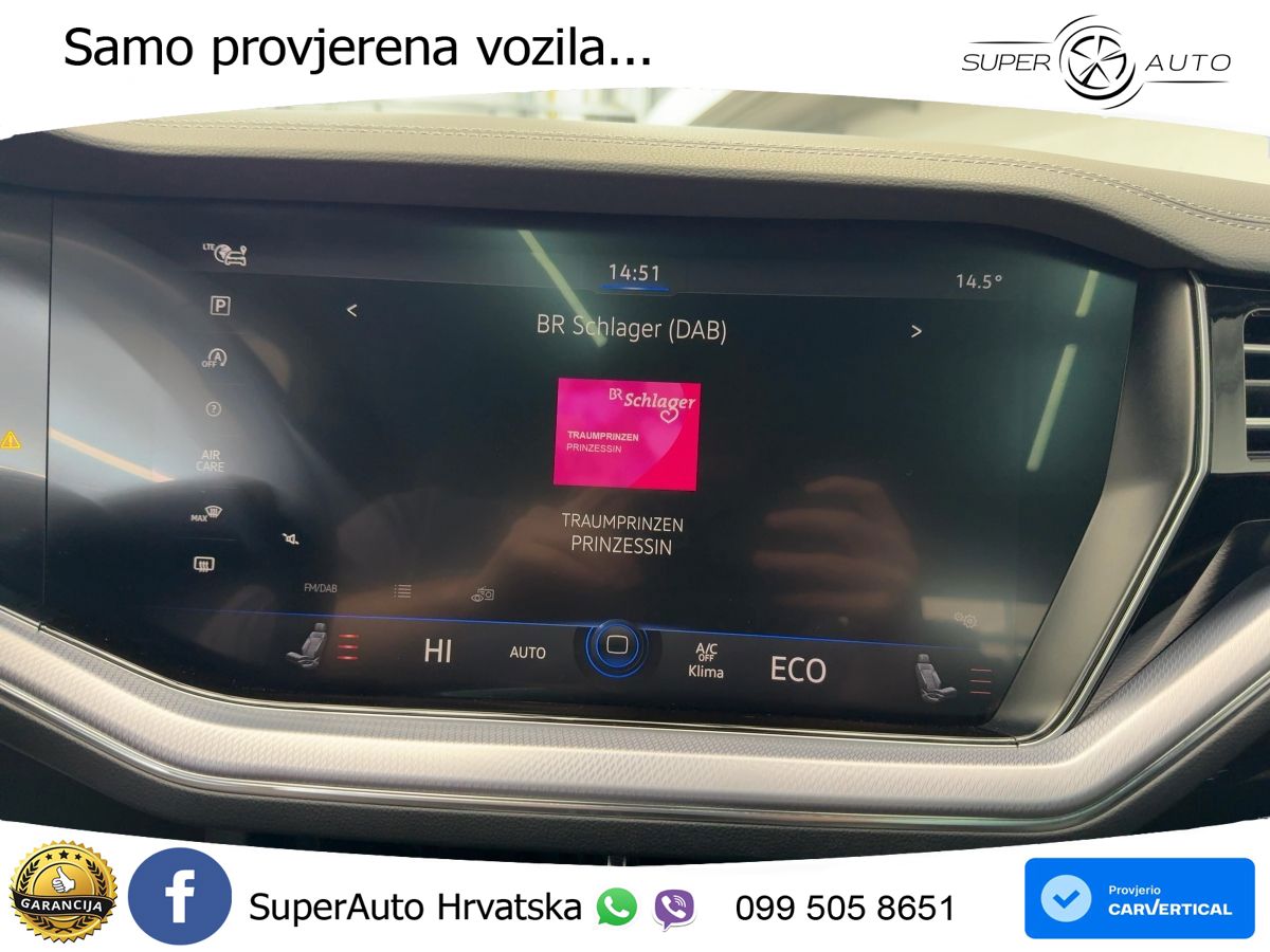 Volkswagen Touareg 3.0 V6 TDI (286 KS) 4MOTION Tiptronic R-Line ZRAČNI+ACC+GR SJED+KAM+PANO
