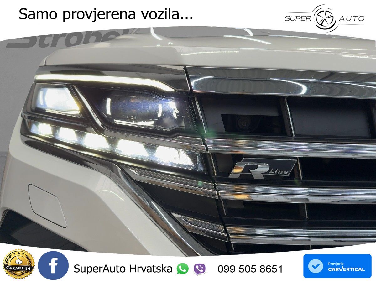 Volkswagen Touareg 3.0 V6 TDI (286 KS) 4MOTION Tiptronic R-Line ZRAČNI+ACC+GR SJED+KAM+PANO