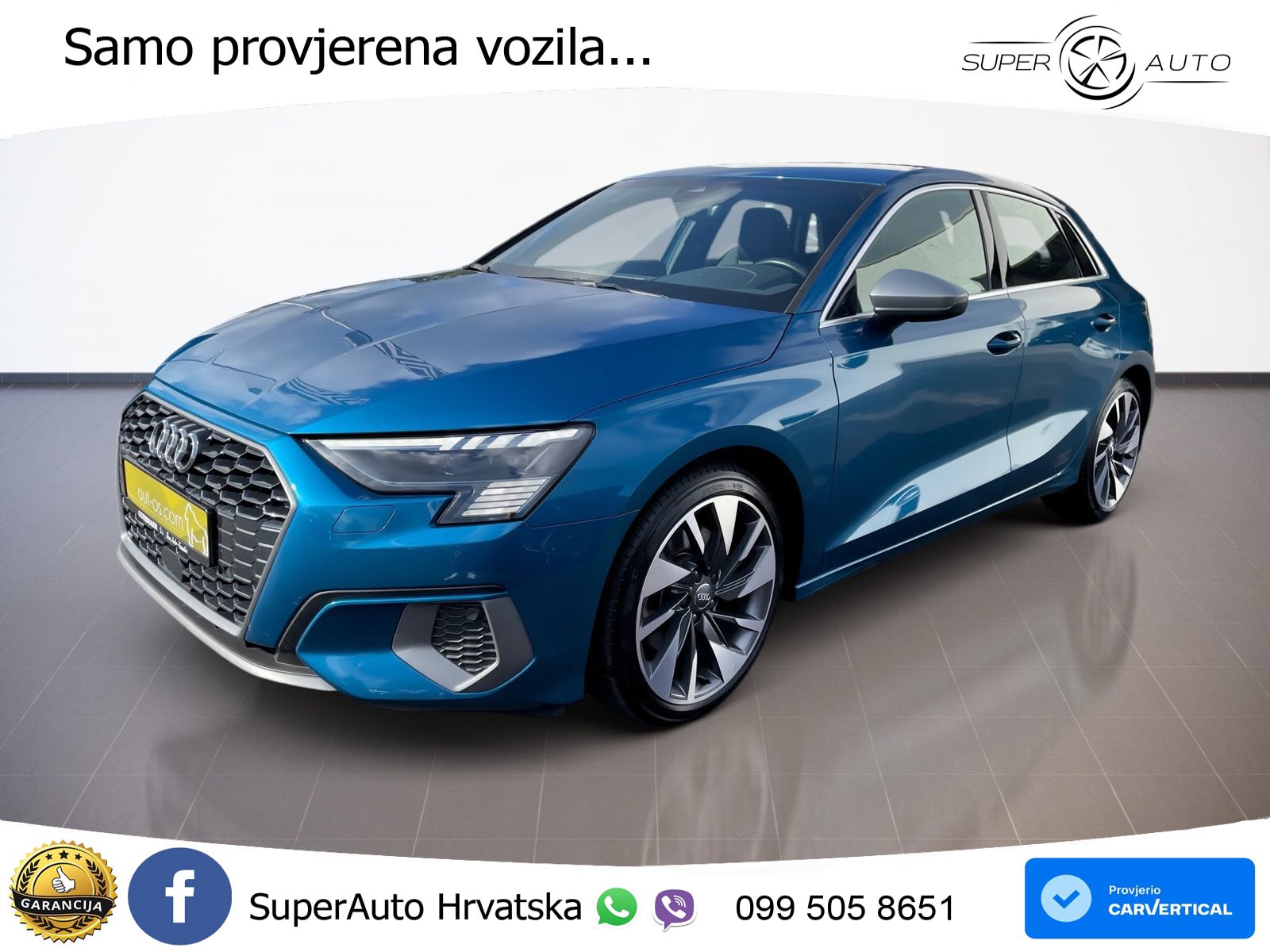 Audi A3 35 TFSI (150 KS) LED+GR SJED+ACC
