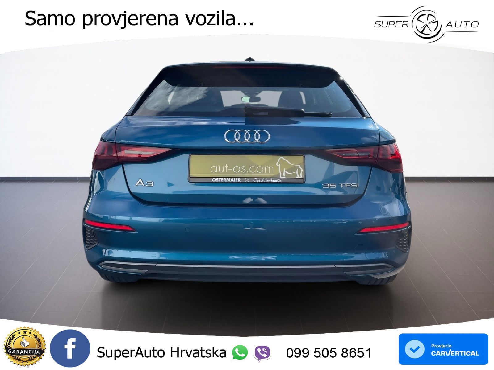 Audi A3 35 TFSI (150 KS) LED+GR SJED+ACC