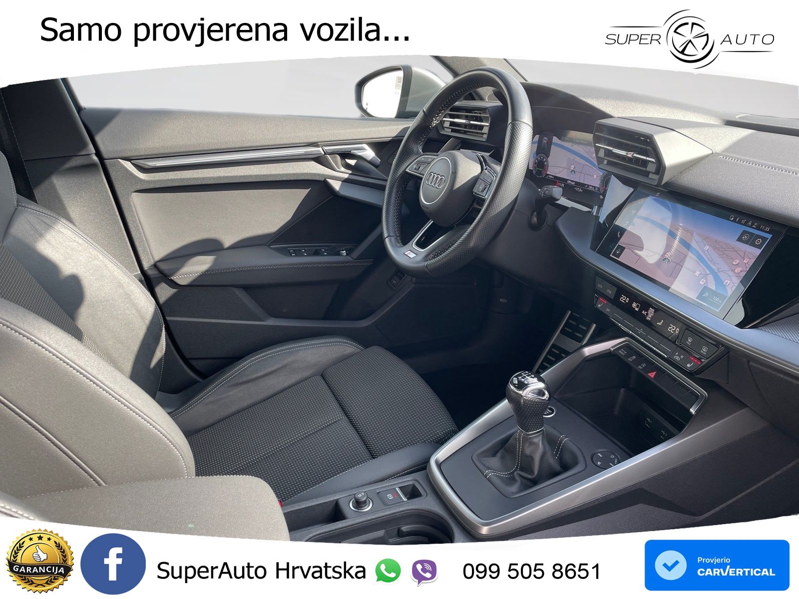 Audi A3 35 TFSI (150 KS) LED+GR SJED+ACC