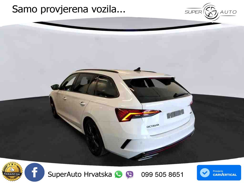 Škoda Octavia Combi RS 2.0 TDI (200 KS) DSG LED+GR SJED+ACC