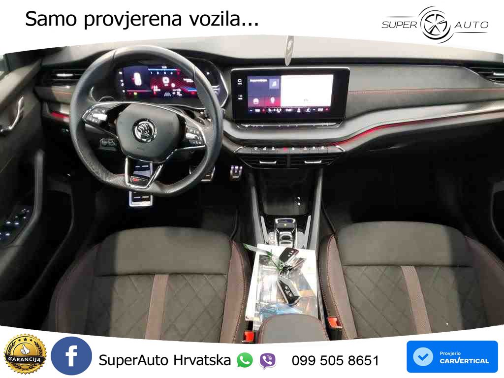 Škoda Octavia Combi RS 2.0 TDI (200 KS) DSG LED+GR SJED+ACC