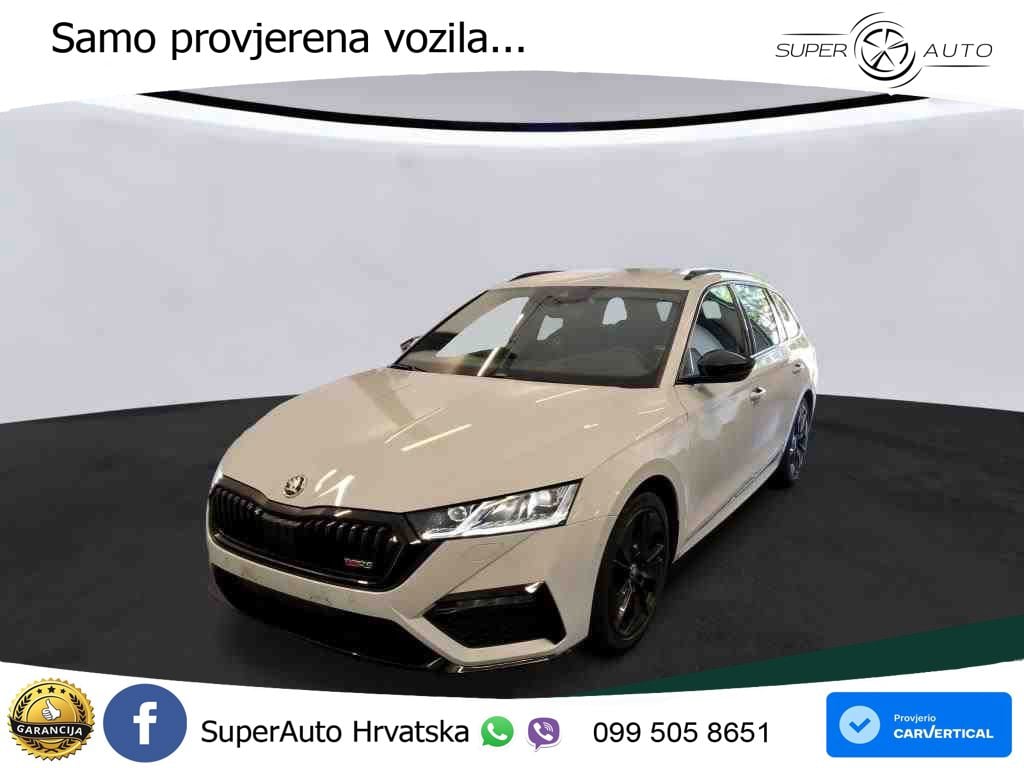 Škoda Octavia Combi RS 2.0 TDI (200 KS) DSG LED+GR SJED+ACC