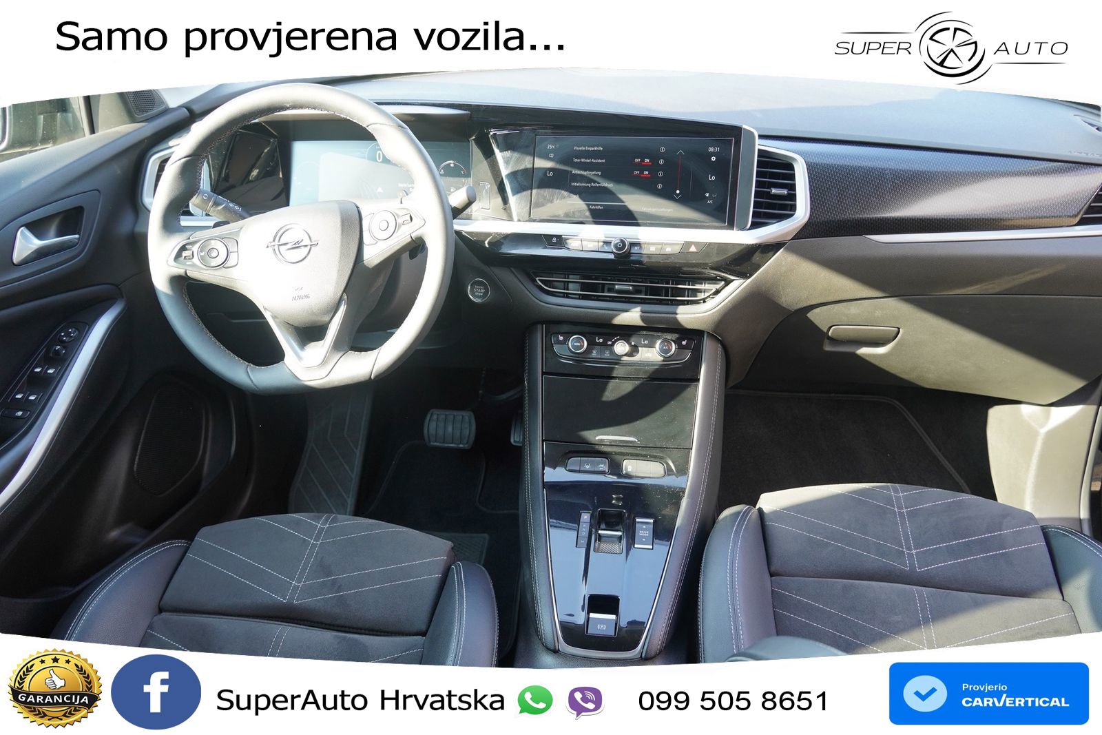Opel Grandland 1.2i Turbo (130 KS) Automatic GS LED+GR SJED+ACC