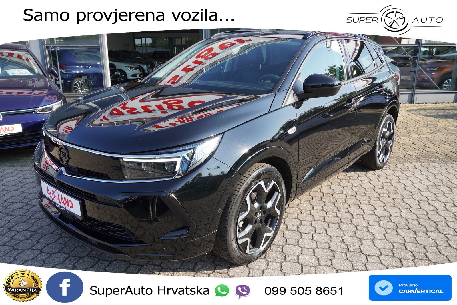 Opel Grandland 1.2i Turbo (130 KS) Automatic GS LED+GR SJED+ACC