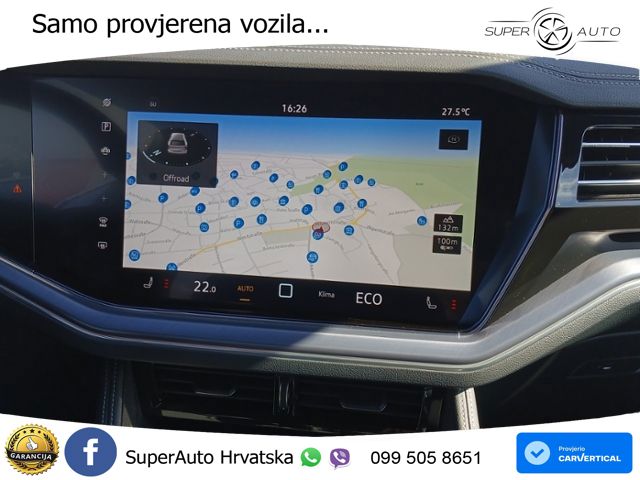 Volkswagen Touareg 3.0 V6 TDI (231 KS) 4MOTION Tiptronic ZRAČNI+ACC+4xGR SJED+KAM