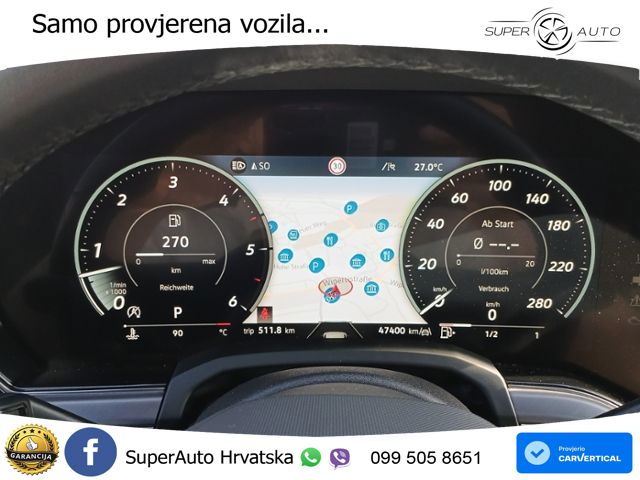 Volkswagen Touareg 3.0 V6 TDI (231 KS) 4MOTION Tiptronic ZRAČNI+ACC+4xGR SJED+KAM
