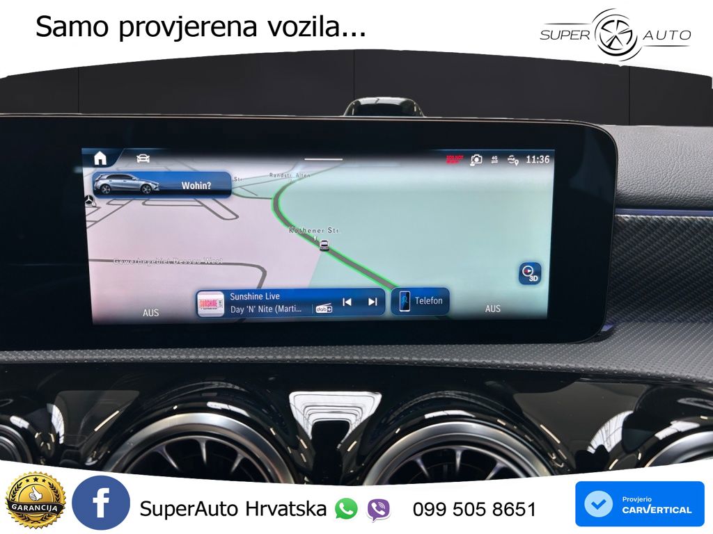 Mercedes-Benz A 200 7G-DCT LED+GR SJED+ACC