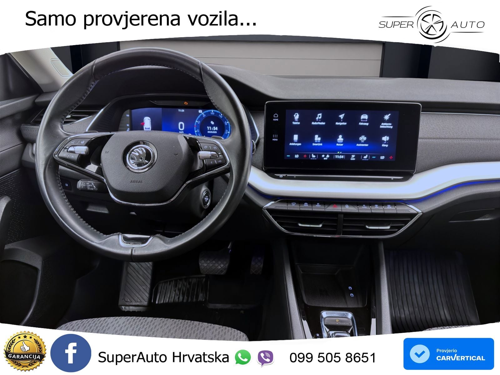 Škoda Octavia Combi 2.0 TDI (150 KS) DSG LED+GR SJED+ACC