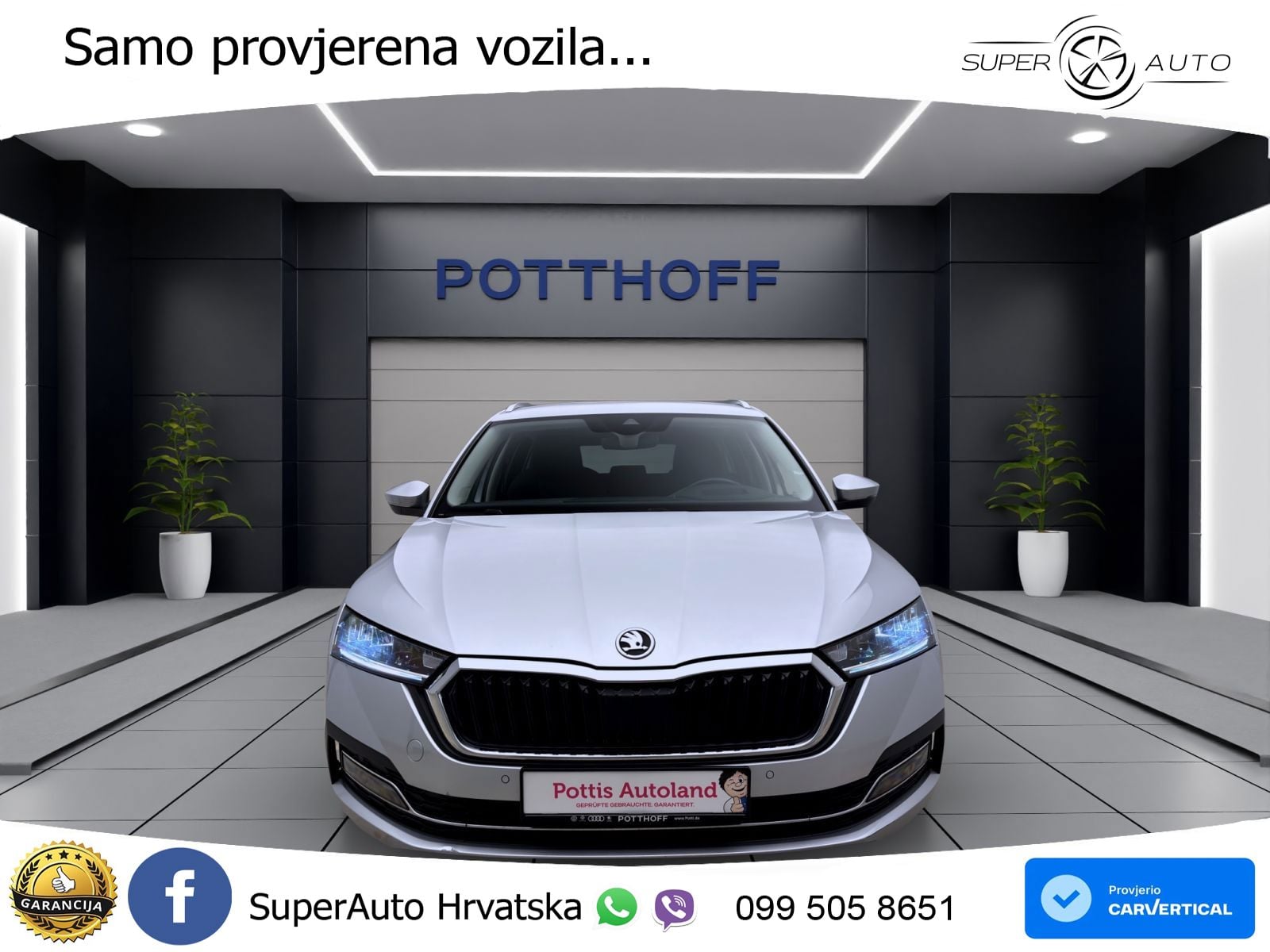 Škoda Octavia Combi 2.0 TDI (150 KS) DSG LED+GR SJED+ACC